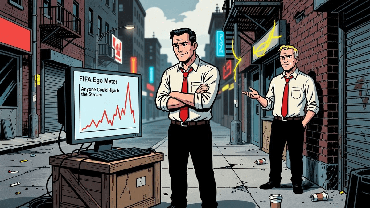 FIFA Ego Meter Spikes as Anyone Could Hijack the Stream