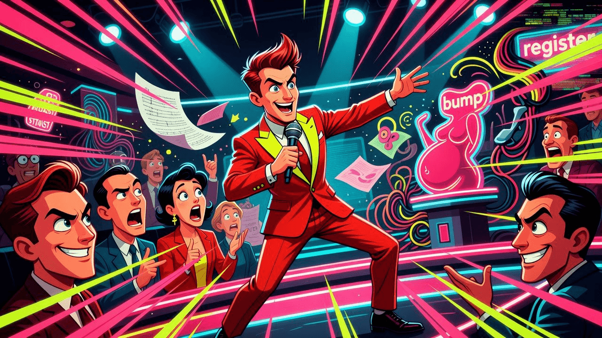 Hathaway Turns Bump Reveal Into Lyric-Themed PR Theater